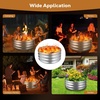 image:imageRaynesys 36 Round Galvanized Fire Pit Ring for Outdoor Wood Burning SilverSilver
