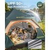 image:image468 Person Camping TentSetup in 60 SecondsWaterproofOutdoor CampingGreen  Brown
