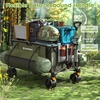 image:imageRaynesys Collapsible Wagon Cart with Wheels 440lbs 300L Heavy Duty Folding Wagon Foldable for Sports Beach Grocery Camping  Upgraded Effortless Elegance GreenGrey