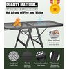 image:imageRaynesys Portable Folding Grill Table for Ourdoor Camping Picnic BBQXL4Ft4724 x 2362 x 173224412953