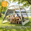 image:imageCamping Screen Tent for 68 People Portable Screen House with Mosquito Net