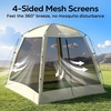 image:imageCamping Screen Tent for 68 People Portable Screen House with Mosquito Net