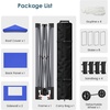 image:imageRaynesys 10x10ft Pop Up Canopy Tent with Sidewalls for Events PartiesBlue