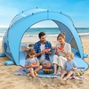 image:imageRaynesys Beach Tent Sun Shelter for Sand Camping Fishing 13 Person BlueBlue