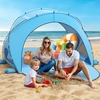 image:imageRaynesys Beach Tent Sun Shelter for Sand Camping Fishing 13 Person BlueBlue