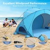 image:imageRaynesys Beach Tent Sun Shelter for Sand Camping Fishing 13 Person BlueBlue