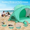 image:imageRaynesys Beach Tent Sun Shelter for Sand Camping Fishing 13 Person BlueGreen