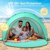 image:imageRaynesys Beach Tent Sun Shelter for Sand Camping Fishing 13 Person BlueGreen