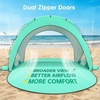 image:imageRaynesys Beach Tent Sun Shelter for Sand Camping Fishing 13 Person BlueGreen