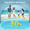 image:imageRaynesys Beach Tent Sun Shelter for Sand Camping Fishing 13 Person BlueLight Blue