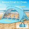 image:imageRaynesys Beach Tent Sun Shelter for Sand Camping Fishing 13 Person BlueLight Blue