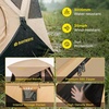 image:imageRaynesys Camping Tent for 4 Person Waterproof Pop up Tents