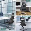 image:imageRaynesys Ergonomic Chair for Heavy People 350 LBS Capacity with Wide Seat Comfortable Headrest Tilt Function Adjustable Lumbar SupportBreathable Mesh for Home Office Black amp Black