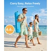 image:imageRaynesys Pop up Beach Tent Sun Shelter for 34 Person Sky BlueSky Blue