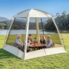 image:imageCamping Screen Tent for 68 People Portable Screen House with Mosquito Net