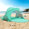 image:imageRaynesys Beach Tent Sun Shelter for Sand Camping Fishing 13 Person BlueGreen