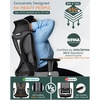image:imageRaynesys Big and Tall Office Chair for Heavy People 450LBS Capacity with Wide Seat Heavy Duty Material Adjustable Armrests Ergonomic Executive Chair for Home Office with Strong Lumbar SupportGray