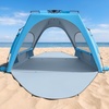 image:imageRaynesys Pop up Beach Tent Sun Shelter for 34 Person Sky BlueSky Blue