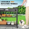 image:imageRaynesys 440lbs Outdoor Folding Grill Cart Blackstone Griddle StandBlack