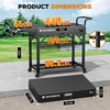 image:imageRaynesys 440lbs Outdoor Folding Grill Cart Blackstone Griddle StandBlack