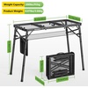 image:imageRaynesys Portable Folding Grill Table for Outside for Picnic CampingBlack