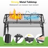 image:imageRaynesys Portable Folding Grill Table for Outside for Picnic CampingBlack