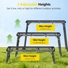 image:imageRaynesys Portable Folding Grill Table for Outside for Picnic CampingBlack