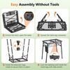 image:imageRaynesys Portable Folding Grill Table for Outside for Picnic CampingBlack