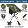 image:imageRaynesys Portable Swivel Camping Chair 8 Seconds Quick Setup Easy CarryArmy Green