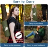 image:imageRaynesys Portable Swivel Camping Chair 8 Seconds Quick Setup Easy CarryArmy Green