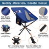image:imageRaynesys Portable Swivel Camping Chair 8 Seconds Quick Setup Easy CarryBlue