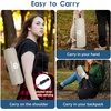 image:imageRaynesys Portable Swivel Camping Chair 8 Seconds Quick Setup Easy CarryKhaki
