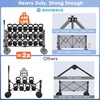 image:imageRaynesys Collapsible Wagon Cart with Wheels 440lbs 300L Heavy Duty Folding Wagon Foldable for Sports Beach Grocery Camping  Upgraded Effortless Elegance Black  Gray RAYS1
